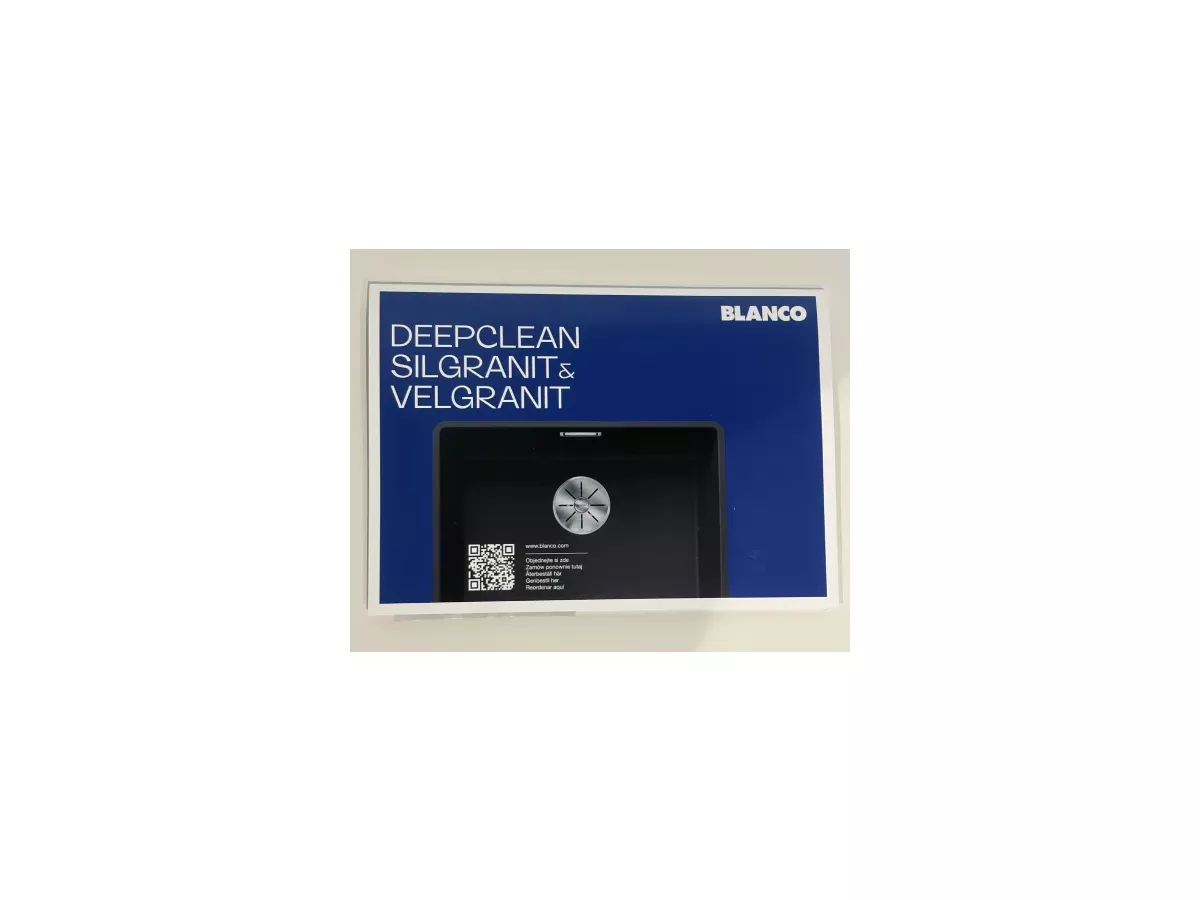 Pr&oacute;bka zestawu do czyszczenia zlewu granitowego Silgranit, DailyClean i DeepClean