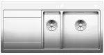 BLANCO DIVON II 6 S-IF stal polerowana prawa, korek auto., InFino, odsączarka stalowa