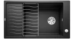 BLANCO ELON XL 8 S Silgranit czarny odwracalny, korek auto., InFino, kratka ociekowa