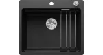 BLANCO ETAGON 6-F Silgranit czarny, korek auto., InFino, szyny