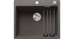 BLANCO ETAGON 6-F Silgranit wulkaniczny szary, korek auto., InFino, szyny