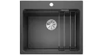 BLANCO ETAGON 6 Silgranit antracyt, InFino, szyny