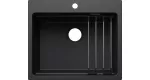 BLANCO ETAGON 6 Silgranit czarny, bez armatury, szyny