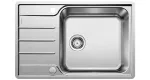 BLANCO LEMIS XL 6 S-IF Compact stal szczotkowana, odwracalny, korek auto.
