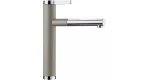 BLANCO LINEE-S Silgranit-Look tartufo/chrom
