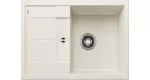 BLANCO METRA 45 S Compact Silgranit delikatny biały odwracalny