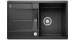 BLANCO METRA 45 S-F Silgranit czarny odwracalny, korek auto.