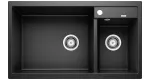 BLANCO METRA 9 Silgranit czarny lewa