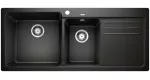 BLANCO NAYA 8 S Silgranit czarny lewa