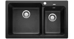 BLANCO NAYA 8 Silgranit antracyt lewa