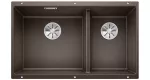 BLANCO SUBLINE 430/270-U Silgranit kawowy lewa, InFino