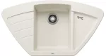 BLANCO ZIA 9 E Silgranit delikatny biały narożny