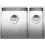BLANCO CLARON 340/180-U stal polerowana lewa, InFino