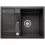 BLANCO METRA 45 S Compact Silgranit czarny odwracalny, korek auto.