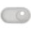 BLANCO OOVALON 700-IF Velgranit cloud white, bez armatury