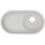 BLANCO OOVALON 700-U Velgranit cloud white, bez armatury