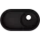 BLANCO OOVALON 700-U Velgranit mystic black, bez armatury