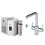 InSinkErator Komplet HOT Bateria 4W1L chrom + chłodziarka, zbiornik i filtr