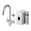InSinkErator Zestaw HOT Bateria 4W1J chrom + zbiornik i filtr