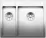 BLANCO CLARON 340/180-IF/A stal polerowana prawa, korek auto., InFino, PushControl