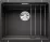 BLANCO ETAGON 500-U Silgranit czarny, InFino, szyny