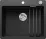 BLANCO ETAGON 6-F Silgranit antracyt, korek auto., InFino, szyny