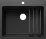BLANCO ETAGON 6 Silgranit antracyt, bez armatury, szyny