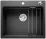 BLANCO ETAGON 6 Silgranit czarny,  korek auto., InFino, szyny