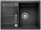 BLANCO METRA 45 S Compact Silgranit czarny odwracalny, korek auto.
