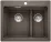 BLANCO PLEON 6 Split Silgranit kawowy, InFino