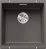 BLANCO SUBLINE 400-U Silgranit wulkaniczny szary, InFino