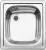 BLANCO TOP EE 4x4 stal matowa, bez przelewu (1 1/2)