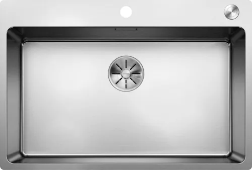 BLANCO ANDANO 700-IF/A stal polerowana, korek auto., InFino, PushControl