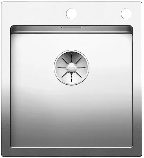 BLANCO CLARON 400-IF/A stal polerowana, korek auto., InFino, PushControl