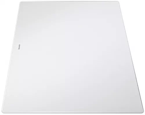 BLANCO Deska szklana biała, 497x350, [AXIA III]