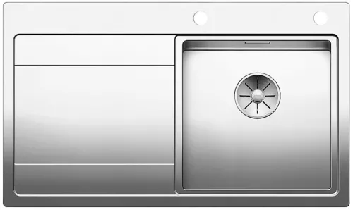 BLANCO DIVON II 45 S-IF stal polerowana prawa, korek auto., InFino