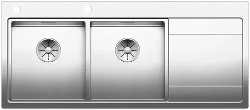 BLANCO DIVON II 8 S-IF stal polerowana lewa, korek auto., InFino