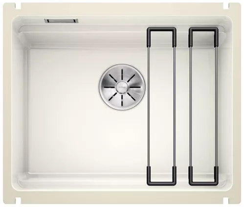 BLANCO ETAGON 500-U Ceramika PuraPlus biały połysk, InFino, szyny