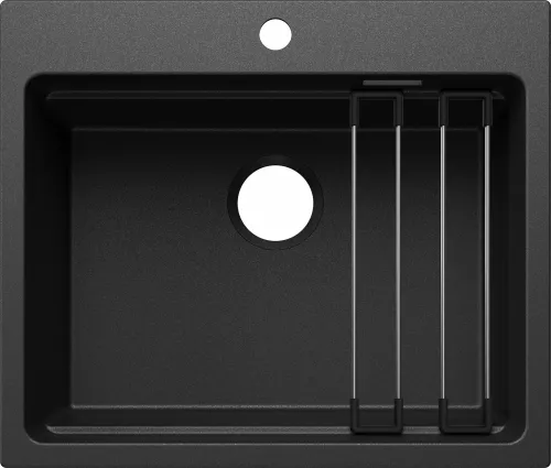 BLANCO ETAGON 6 Silgranit antracyt, bez armatury, szyny