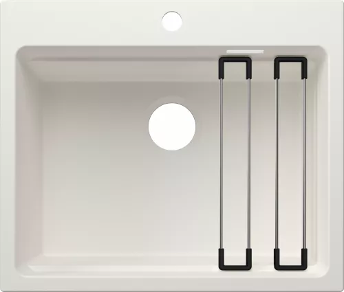 BLANCO ETAGON 6 Silgranit biały, bez armatury, szyny