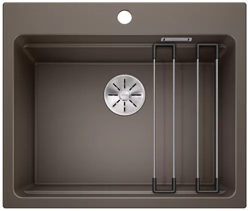 BLANCO ETAGON 6 Silgranit kawowy, InFino, szyny