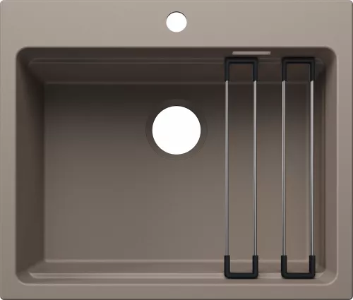 BLANCO ETAGON 6 Silgranit tartufo, bez armatury, szyny