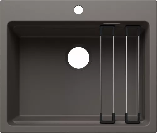 BLANCO ETAGON 6 Silgranit wulkaniczny szary, bez armatury, szyny