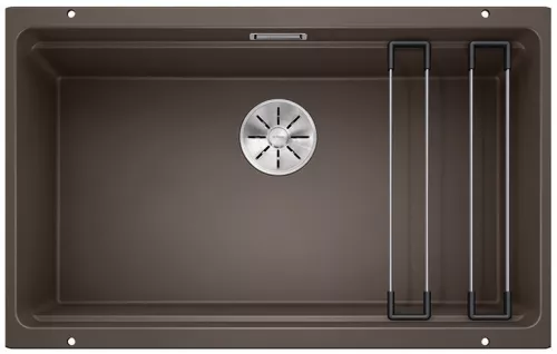 BLANCO ETAGON 700-U Silgranit kawowy, InFino, szyny