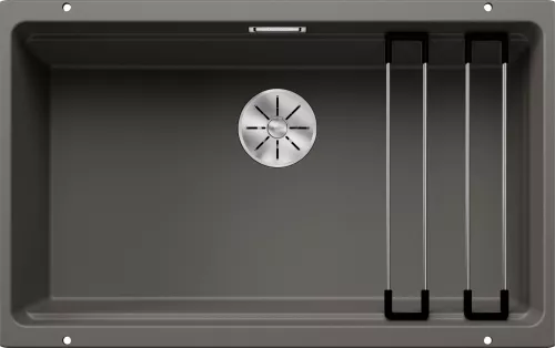BLANCO ETAGON 700-U Silgranit wulkaniczny szary, InFino, szyny