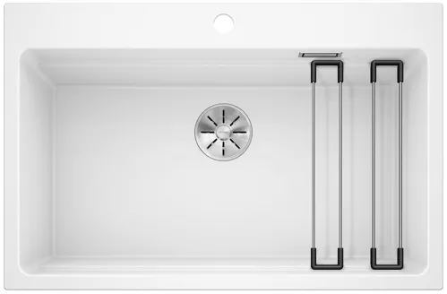 BLANCO ETAGON 8 Silgranit biały, InFino, szyny