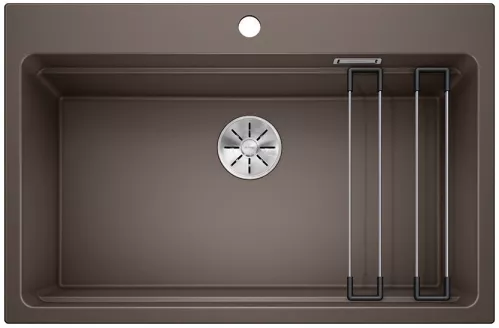 BLANCO ETAGON 8 Silgranit kawowy, InFino, szyny