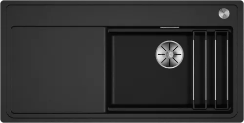 BLANCO ETAGON XL 6 S-F Silgranit antracyt prawa, korek auto., InFino, PushControl, szyny