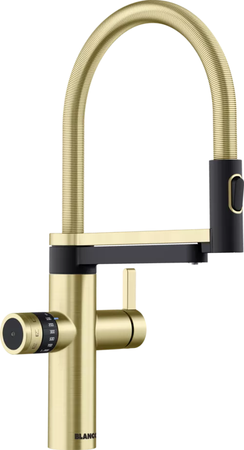 BLANCO EVOL-S Pro Soda satin gold 