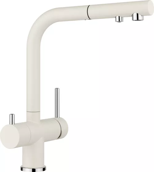 BLANCO FONTAS-S II Silgranit-Look delikatny biały